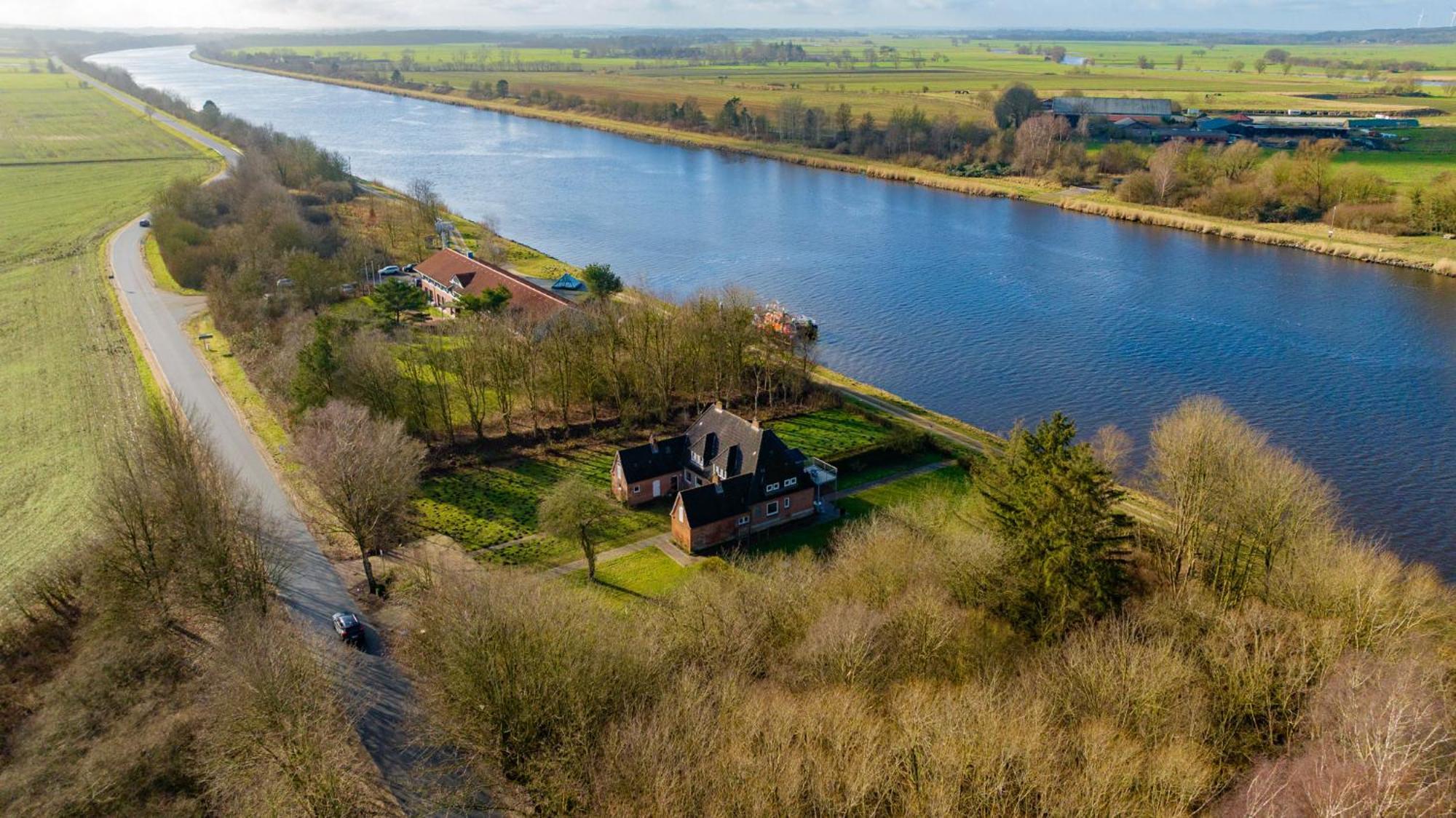 Lotsenhaus Lägenhet Schulp bei Nortorf Exteriör bild